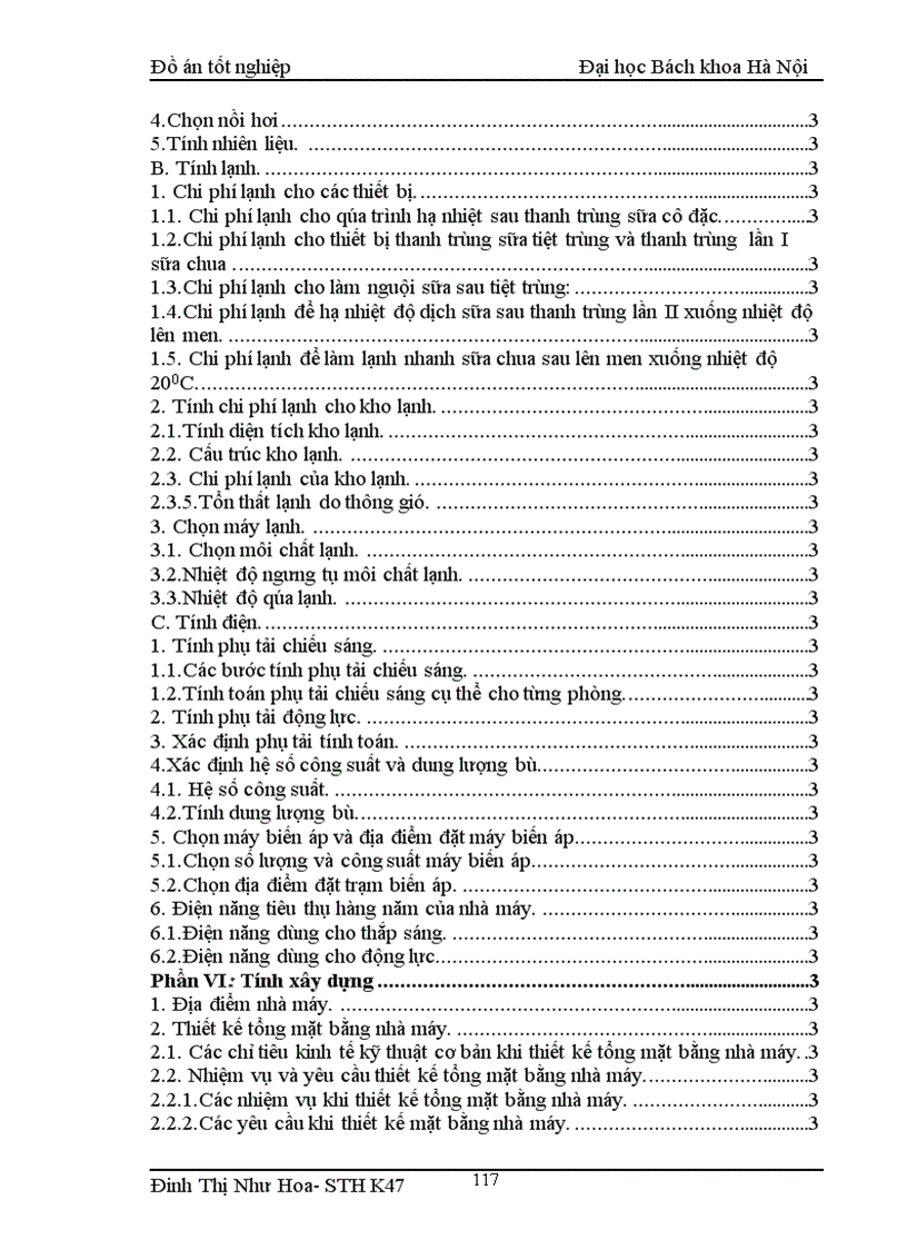 image for page Thiết kế nhà máy chế biến sữa sử dụng nguyên liệu từ sữa bột