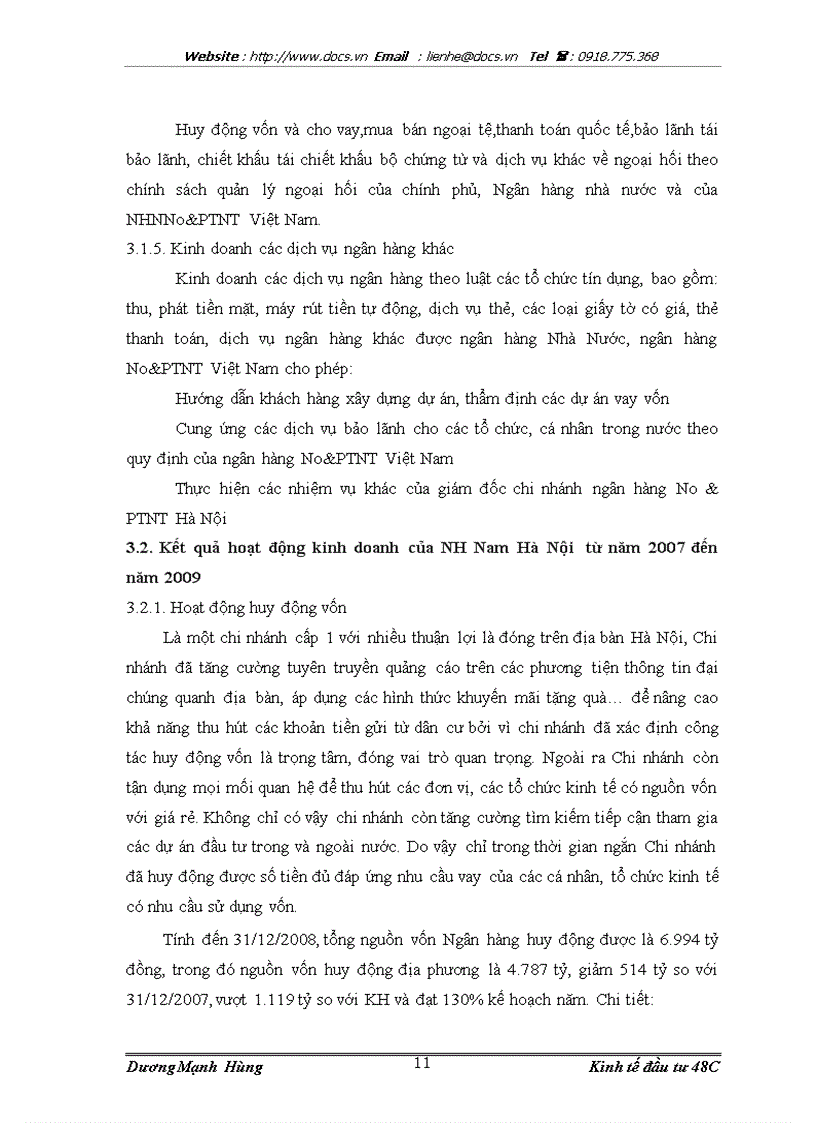 image for page Công tác thẩm định dự án đầu tư vào ngành dệt may tại Ngân Hàng Nông nghiệp và phát triển nông thôn Nam Hà Nội