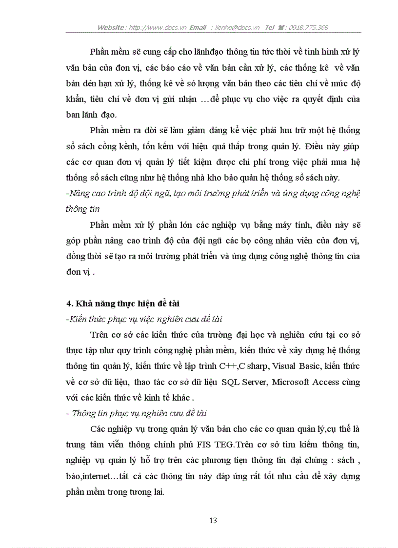 image for page TỔNG QUAN VỀ CƠ QUAN THỰC TẬP VÀ GIỚI THIỆU HỆ THỐNG THÔNG TIN QUẢN LÝ CÔNG VĂN Tại Công ty hệ thông thông tin FPT