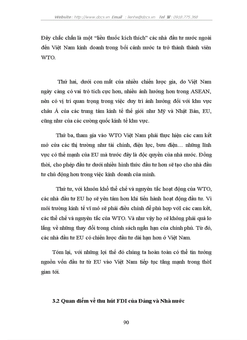 image for page Thu hút FDI của EU vào Việt Nam