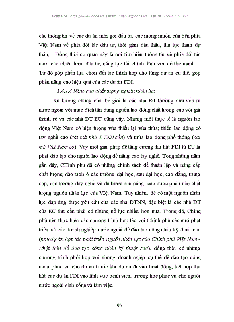 image for page Thu hút FDI của EU vào Việt Nam