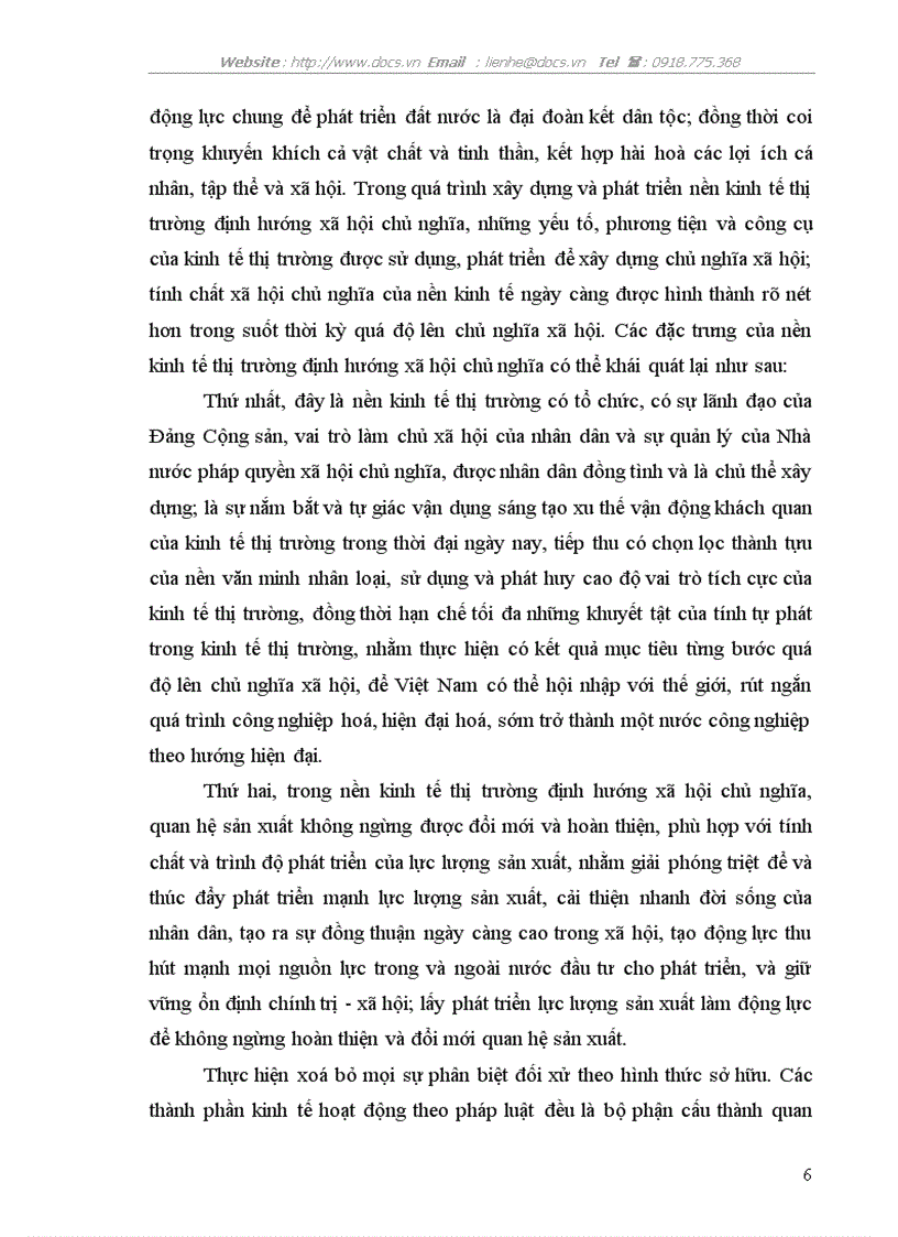 image for page Kinh tế thị trường định hướng xã hội chủ nghĩa ở Việt Nam Lý luận và thực tiễn