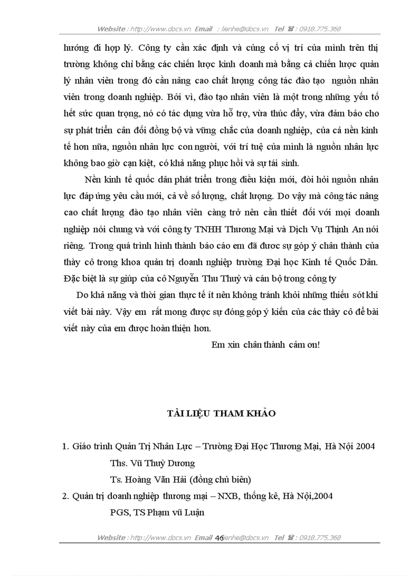 image for page Nâng cao chất lượng công tác Đào tạo nhân viên trong doanh nghiệp