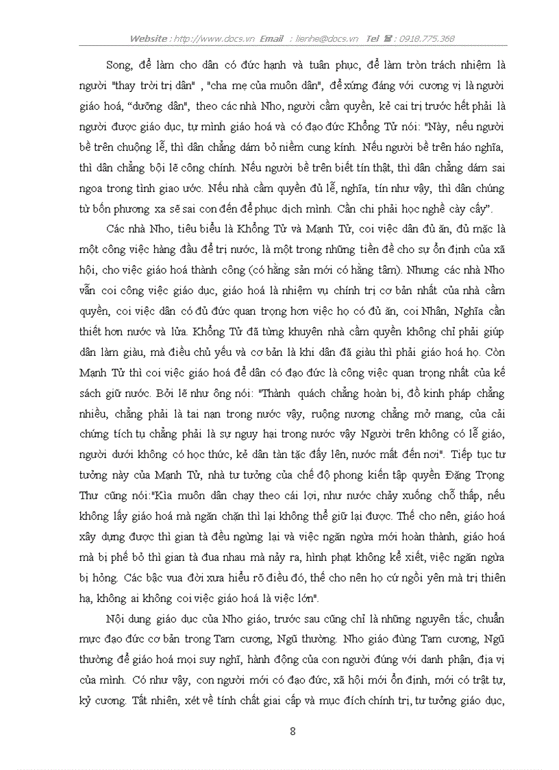 image for page Quan điểm Đức trị của Nho giáo và việc xây dựng nhà nước pháp quyền XHCN ở Việt Nam