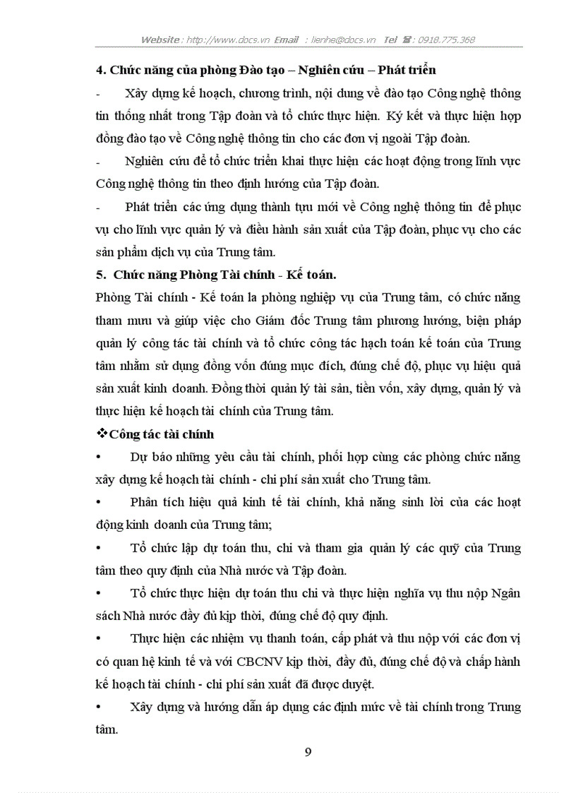 image for page Báo cao tổng hợp Tại Trung tâm Công nghệ Thông tin Tập đoàn Điện lực Việt Nam