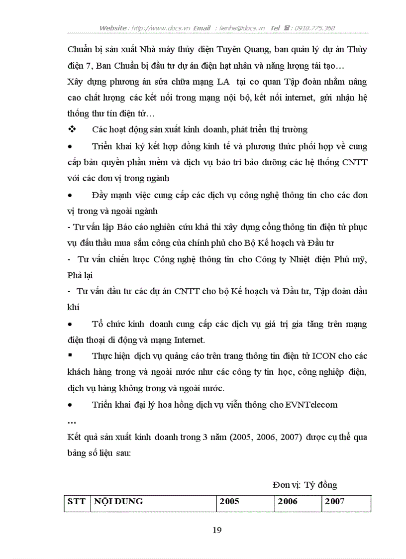 image for page Báo cao tổng hợp Tại Trung tâm Công nghệ Thông tin Tập đoàn Điện lực Việt Nam