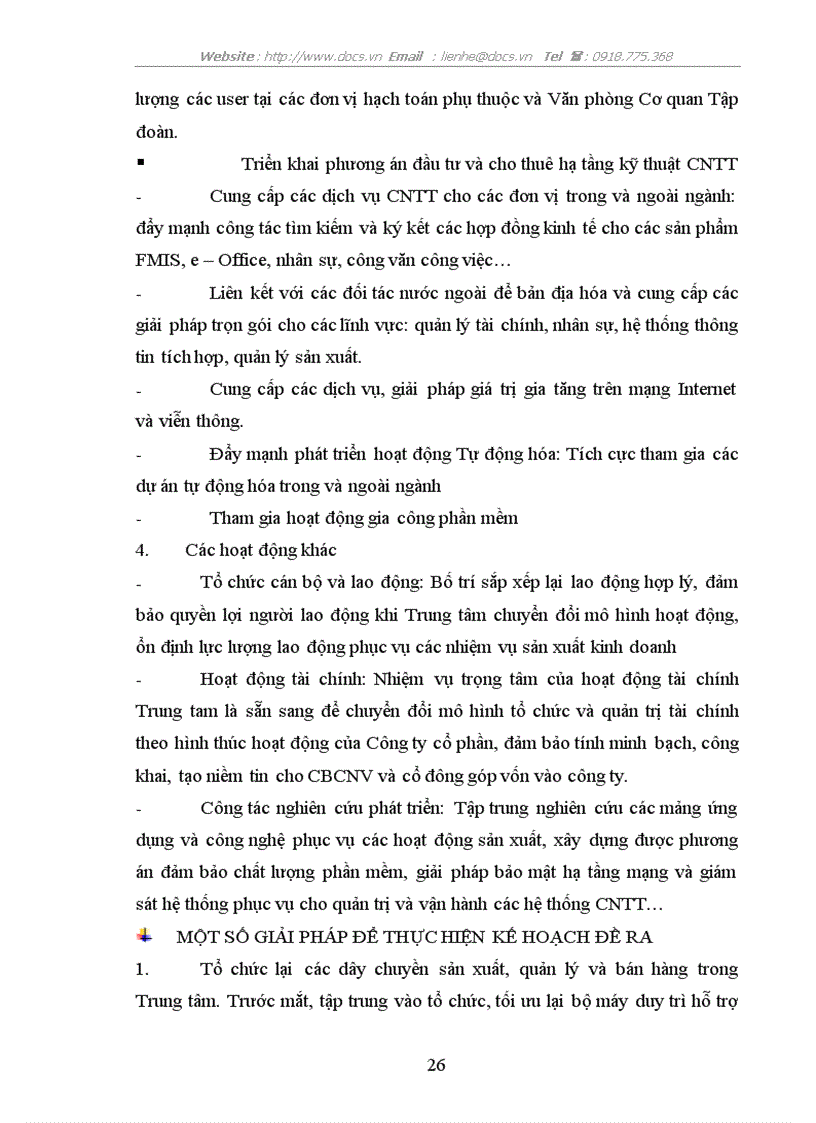 image for page Báo cao tổng hợp Tại Trung tâm Công nghệ Thông tin Tập đoàn Điện lực Việt Nam