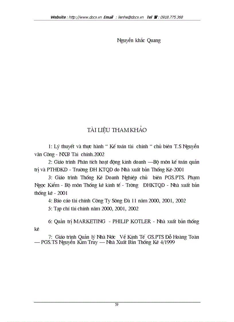 image for page Huy động và sử dụng vốn tại công ty xây dựng và phát triển nhà số 6