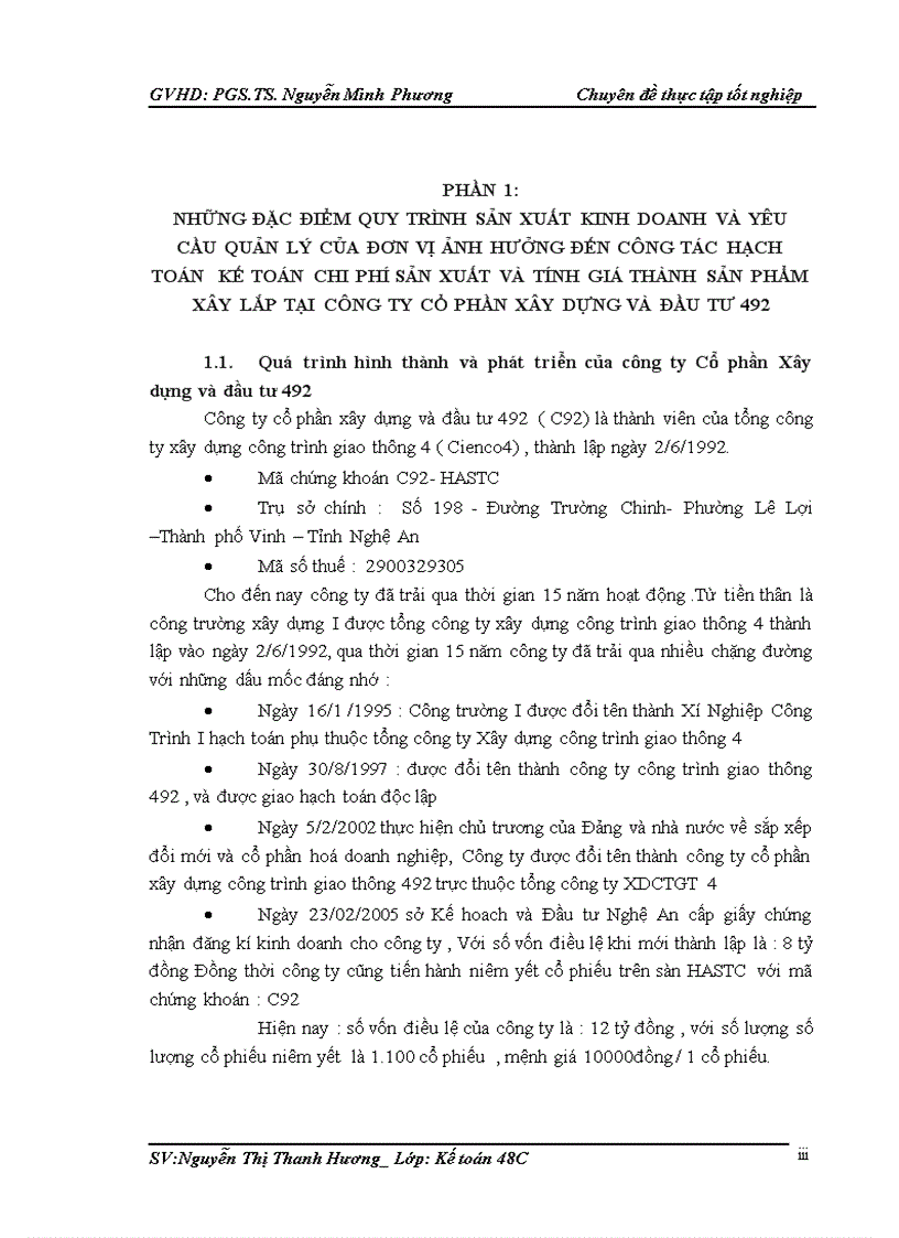 image for page Hoàn thiện kế toán chi phí sản xuất và tính giá thành sản phẩm tại công ty cổ phần xây dựng và đầu tư 492