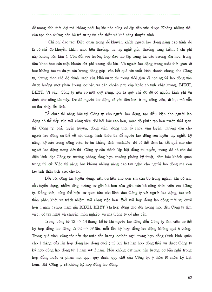 image for page Một số giải pháp nhằm tạo động lực cho người lao động tại Công ty Điện lực Hoàng Mai