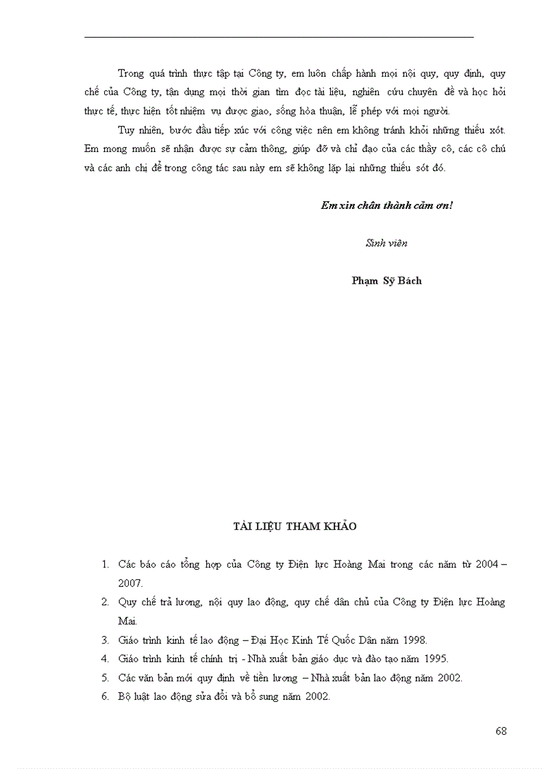 image for page Một số giải pháp nhằm tạo động lực cho người lao động tại Công ty Điện lực Hoàng Mai