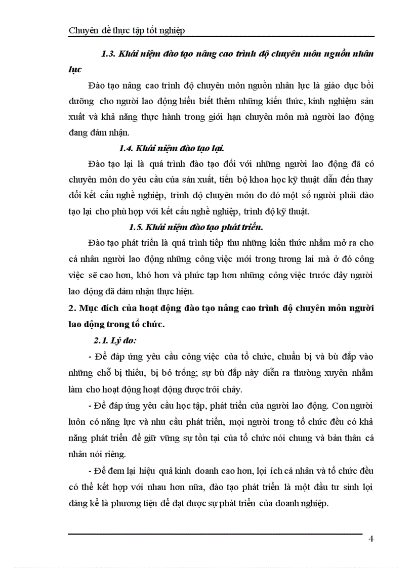 image for page Nâng cao hơn nữa hiệu quả công tác đào tạo và phát triển nguồn nhân lực tại Xí nghiệp Thoát nước số 3 thuộc Công ty TNHH Nhà nước một thành viên thoát