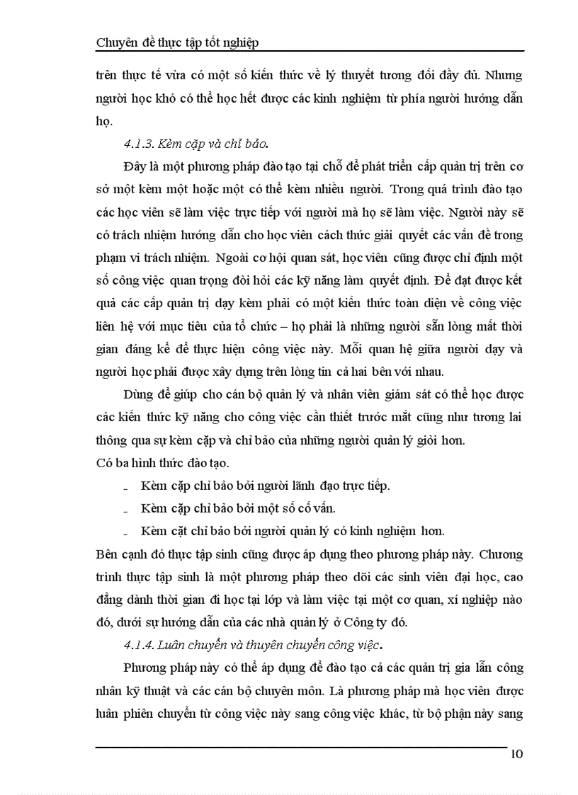 image for page Nâng cao hơn nữa hiệu quả công tác đào tạo và phát triển nguồn nhân lực tại Xí nghiệp Thoát nước số 3 thuộc Công ty TNHH Nhà nước một thành viên thoát