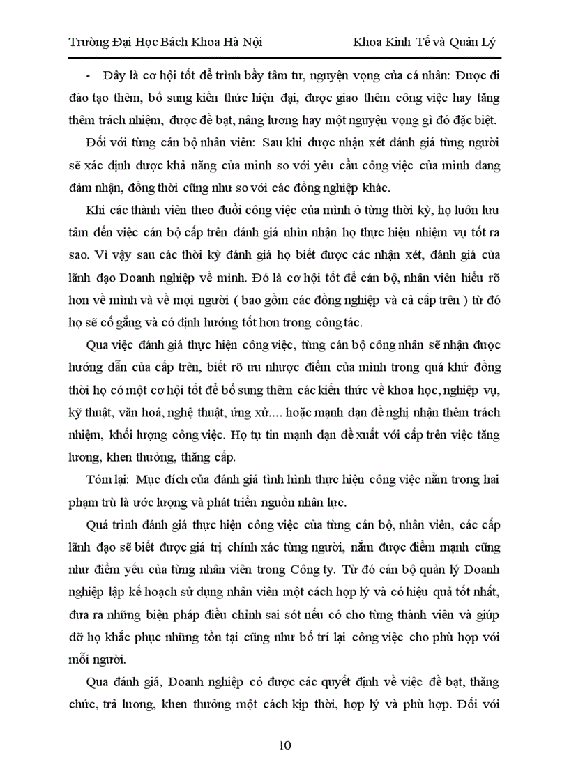 image for page Nghiên cứu và xây dựng chỉ tiêu đánh giá thực hiện công việc cho một số vị trí điển hình của cán bộ nhân viên ở Công ty xuất nhập khẩu cung ứng thiết