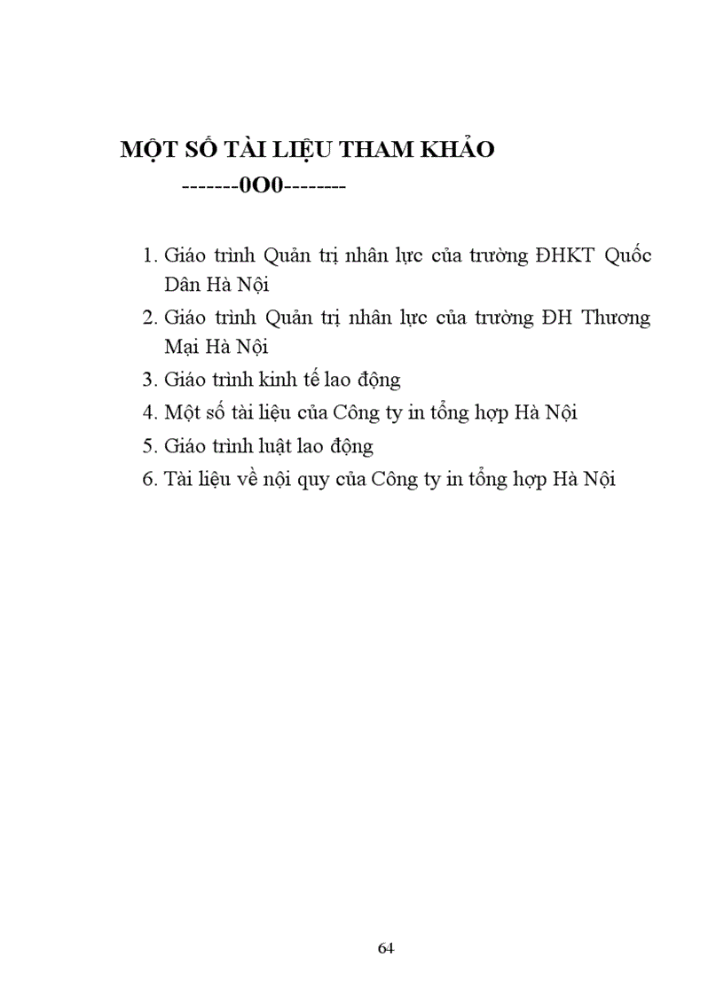 image for page Phân tích thực trạng đề xuất giải pháp nhằm nâng cao hiệu quả quản lý và sử dụng nguồn nhân lực của côngty in tổng hợp hà nội