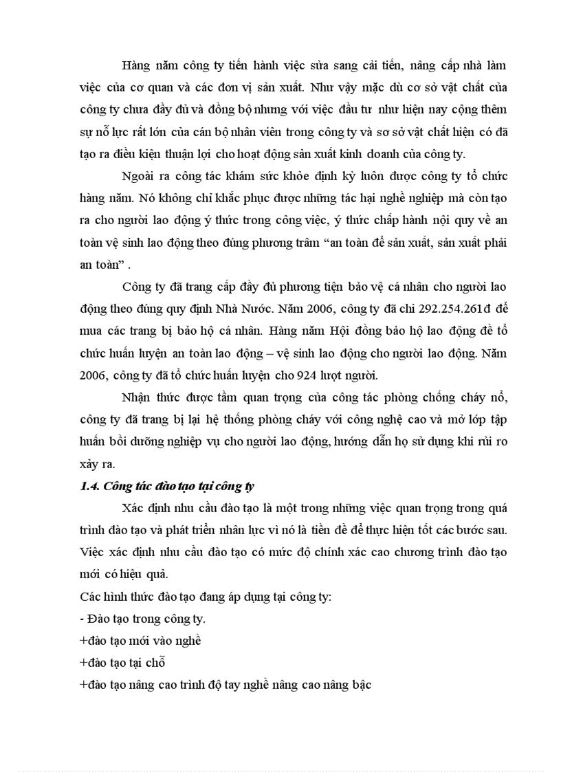 image for page Phân tích thực trạng nhằm nâng cao hiệu quả sử dụng nguồn nhân lực tại công ty TNHHNN một thành viên Cơ Khí Hà Nội