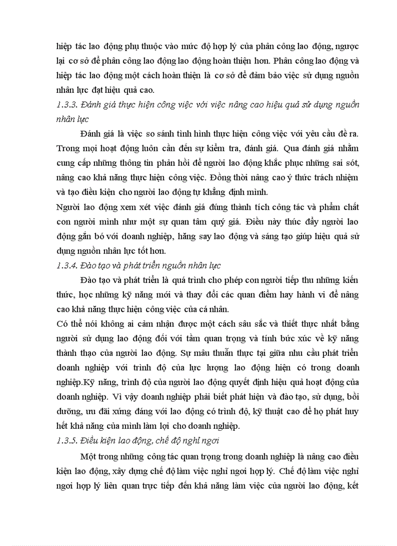 image for page Phân tích thực trạng nhằm nâng cao hiệu quả sử dụng nguồn nhân lực tại công ty TNHHNN một thành viên Cơ Khí Hà Nội