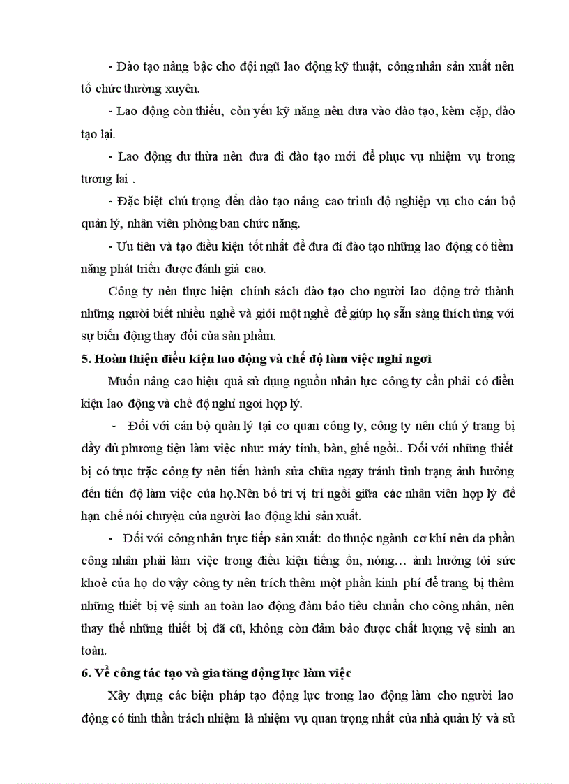 image for page Phân tích thực trạng nhằm nâng cao hiệu quả sử dụng nguồn nhân lực tại công ty TNHHNN một thành viên Cơ Khí Hà Nội