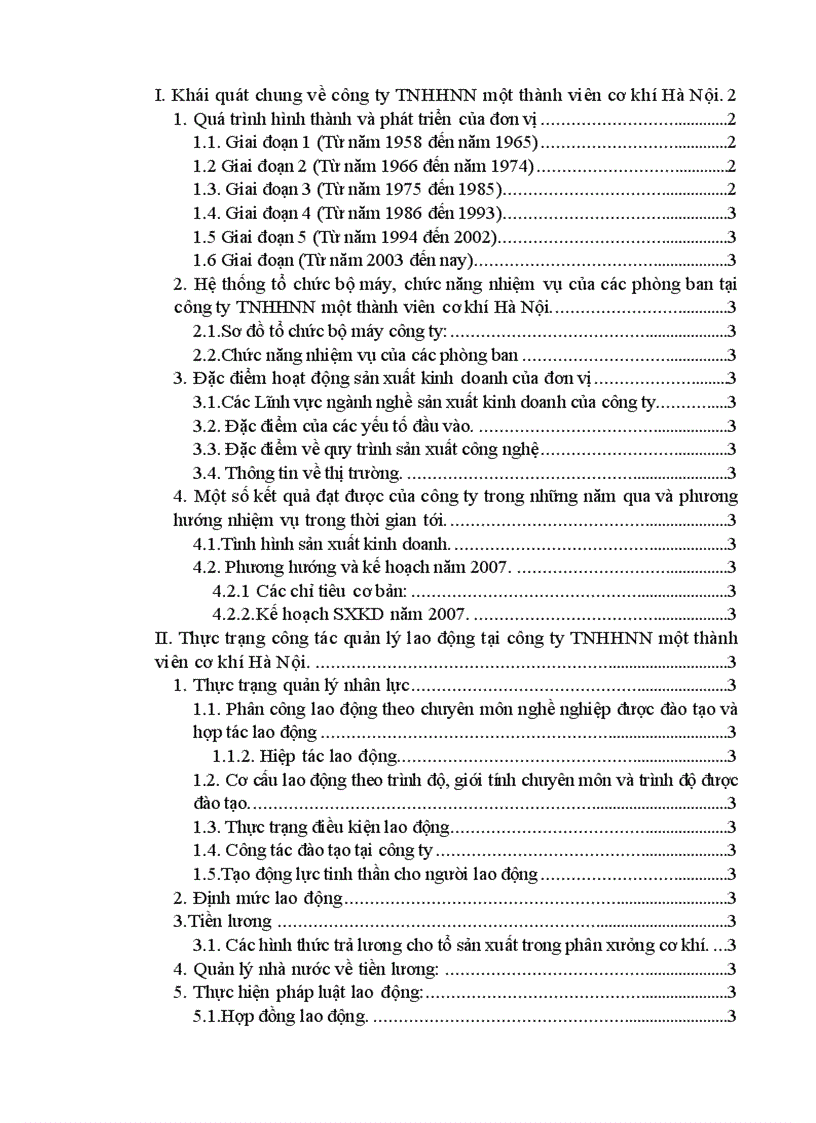 image for page Phân tích thực trạng nhằm nâng cao hiệu quả sử dụng nguồn nhân lực tại công ty TNHHNN một thành viên Cơ Khí Hà Nội