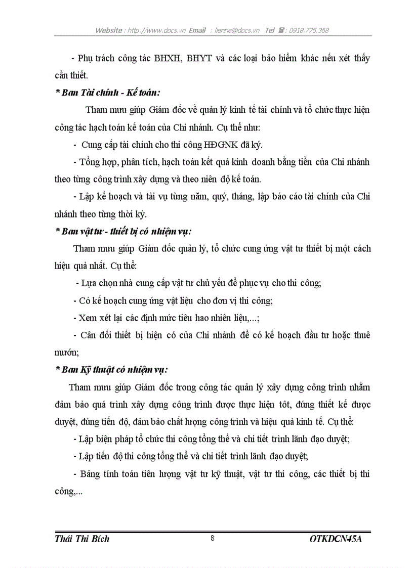 image for page 1số biện pháp hạ giá thành công trình cầu ở Chi nhánh Tổng Công ty xây dựng công trình giao thông 4 Hà Nội