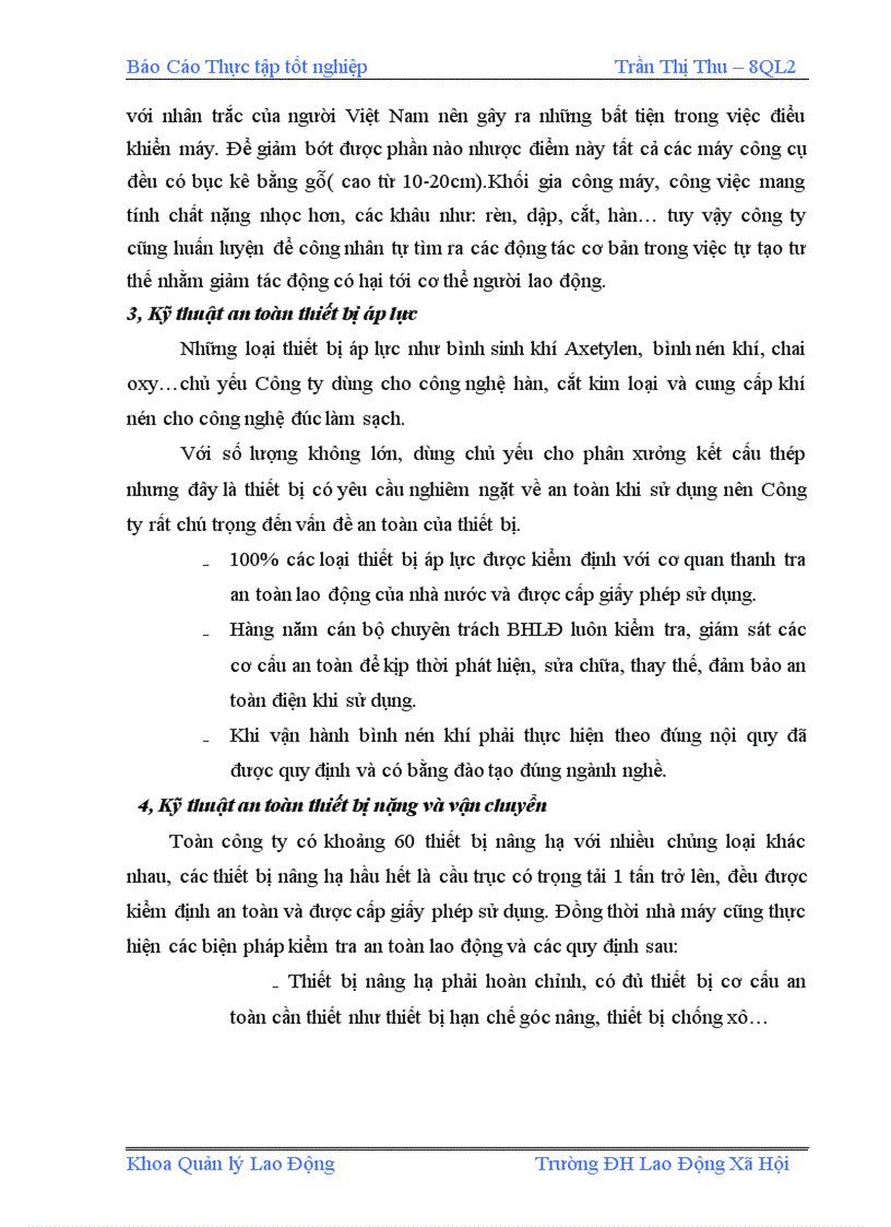 image for page Tìm hiểu về thực trạng công tác Bảo hộ lao động trong Công ty TNHH nhà nước một thành viên Cơ khí Hà Nội