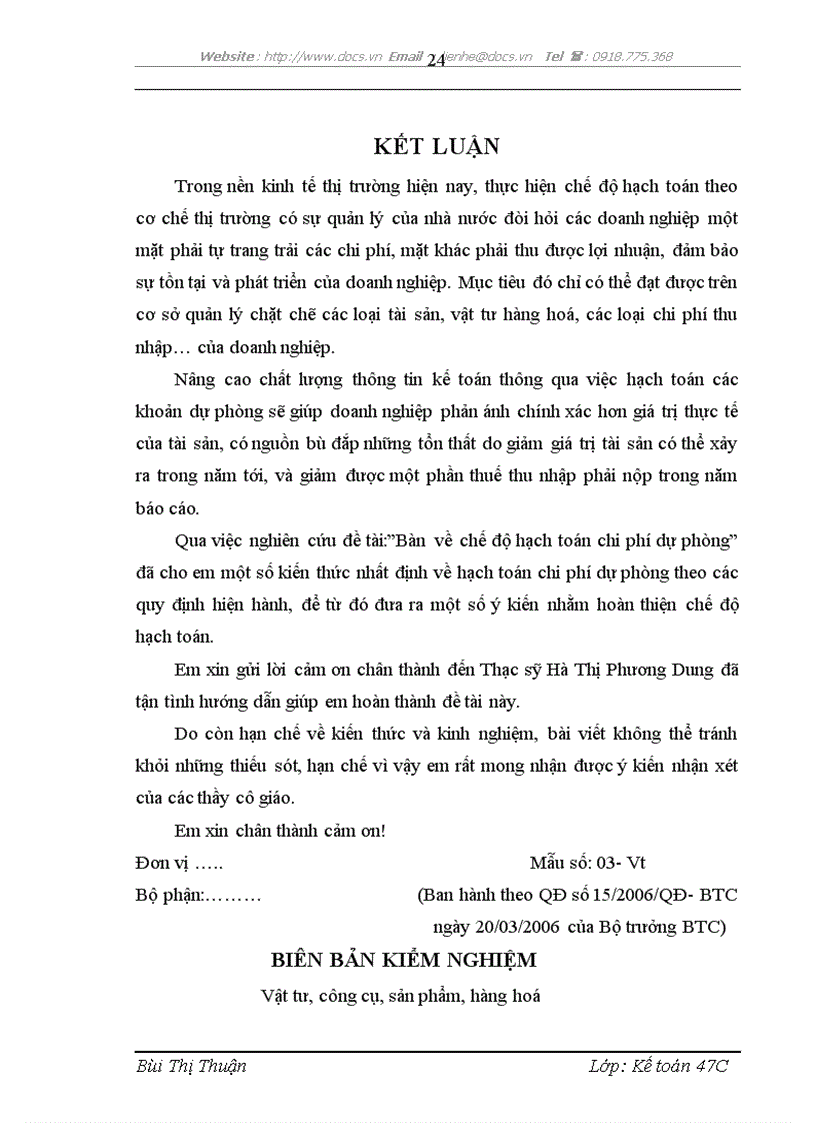 image for page Bàn về chế độ hạch toán chi phí dự phòng