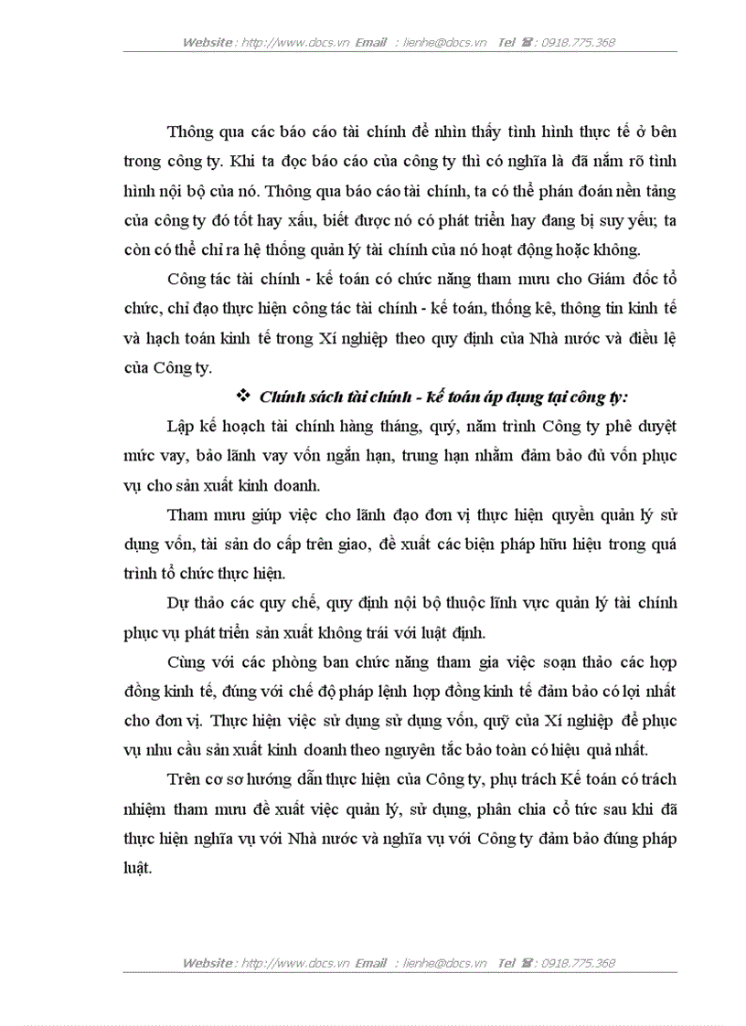 image for page Báo cao tổng hợpTại Công ty CP phát triển đầu tư Hà Nội