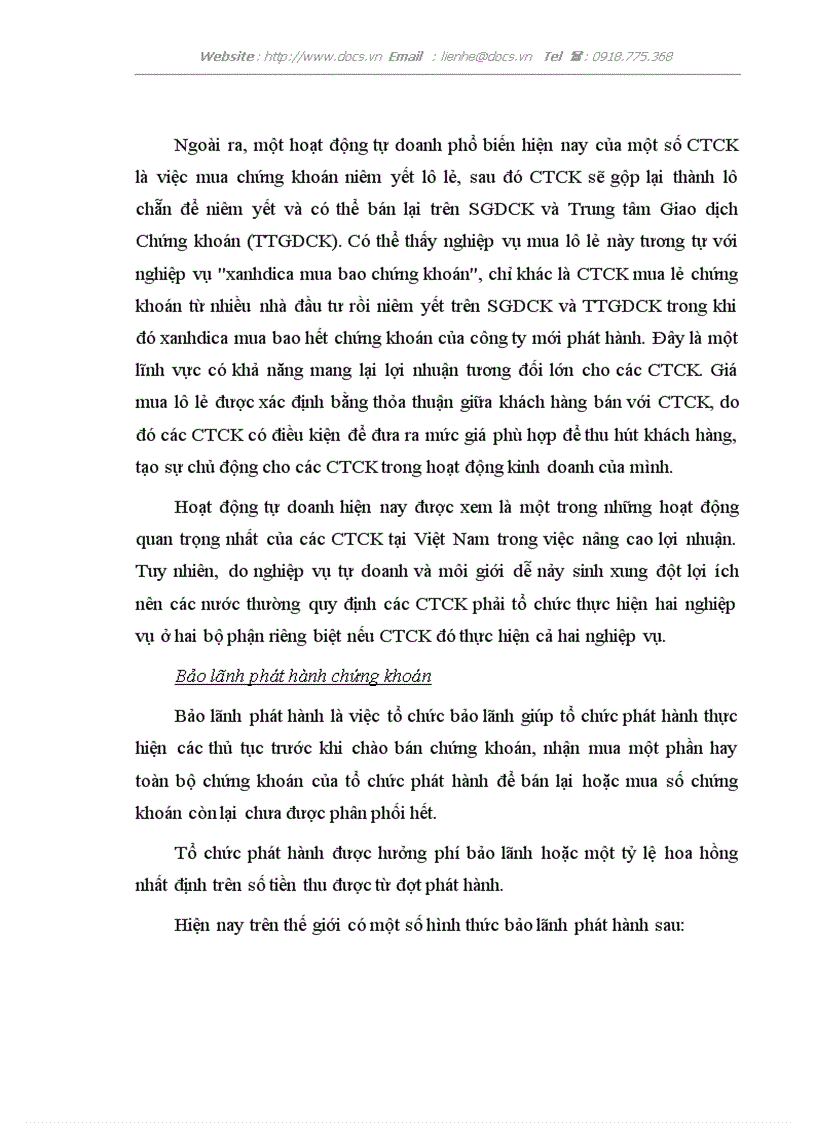 image for page Nâng cao hiệu quả hoạt động tư vấn của Công ty Cổ phần chứng khoán Bảo Việt BVSC