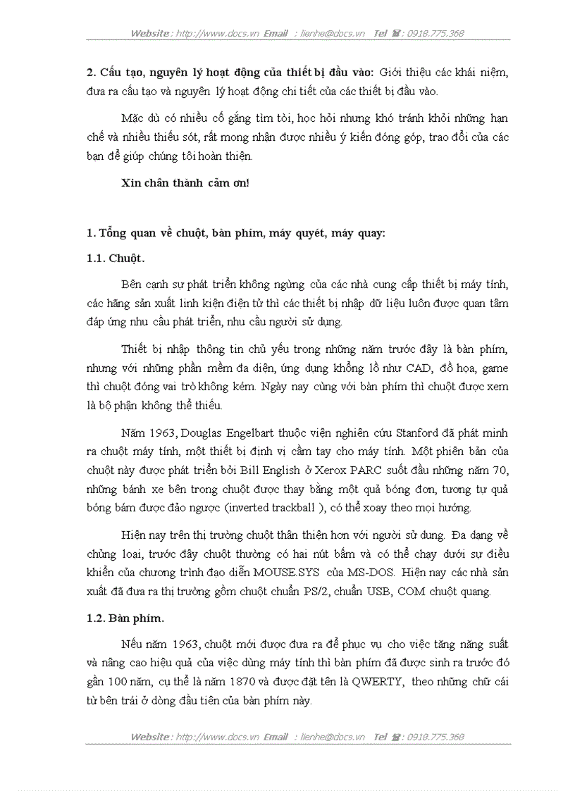 image for page Các thiết bị vào dữ liệu