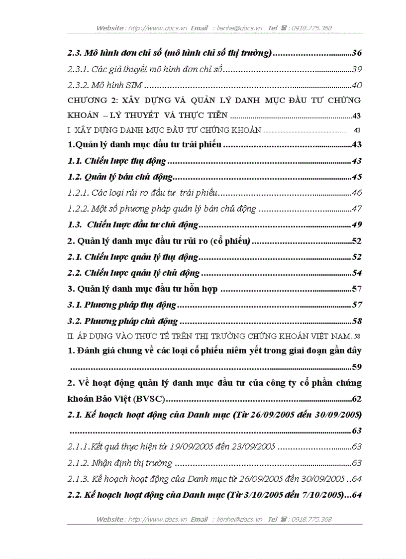image for page Áp dụng các công cụ toán tài chính vào việc quản lý danh mục đầu tư và ứng dụng trong thị trường chứng khoán Việt Nam