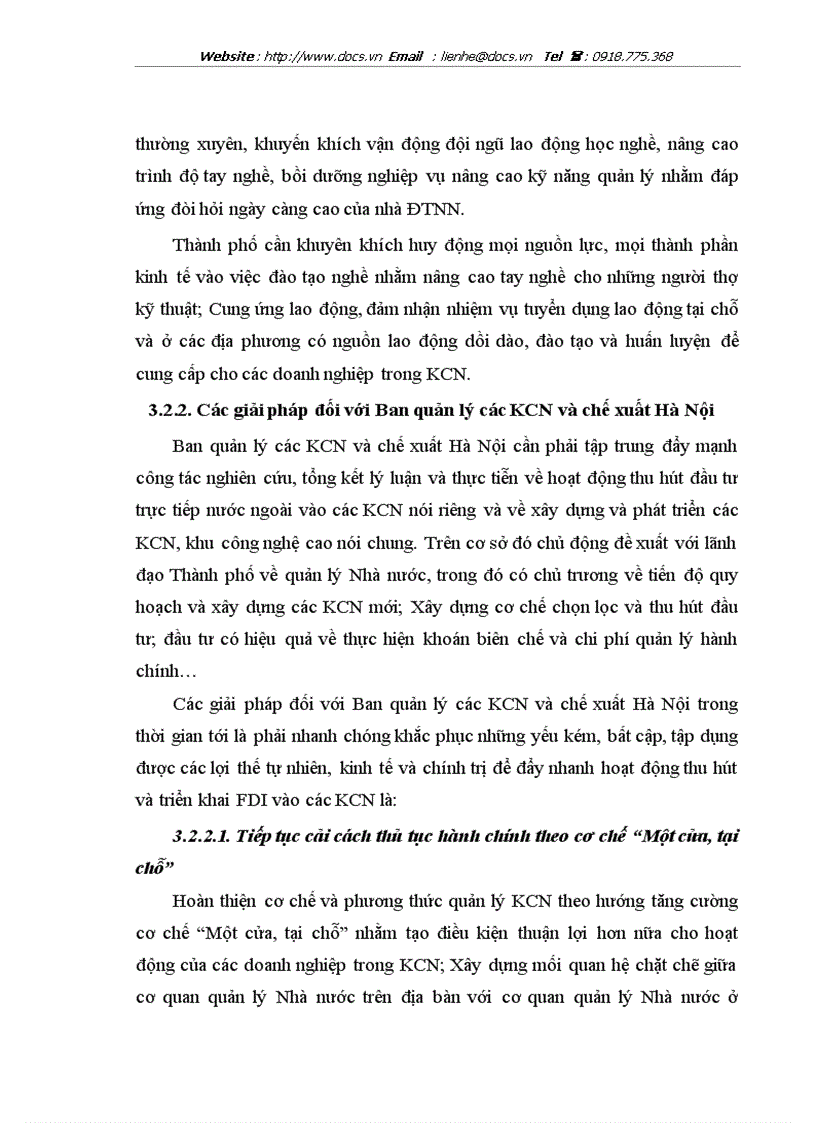 image for page Tăng cường thu hút và triển khai dự án FDI vào các khu công nghiệp Hà Nội