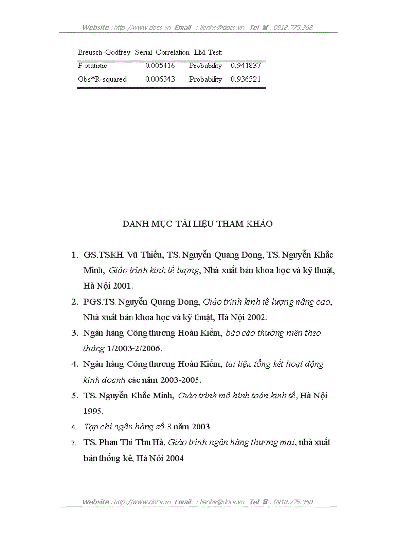 image for page Ứng dụng mô hình chi phí ngân hàng với sự trợ giúp của phần mềm Eviews tại ngânhàng NHTMCP Công Thương VietinBank Hoàn Kiếm