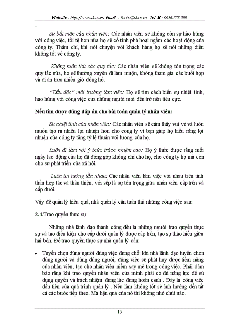 image for page Văn hoá ứng xử trong Doanh nghiệp cấp trên với cấp dưới lt văn hoá gt