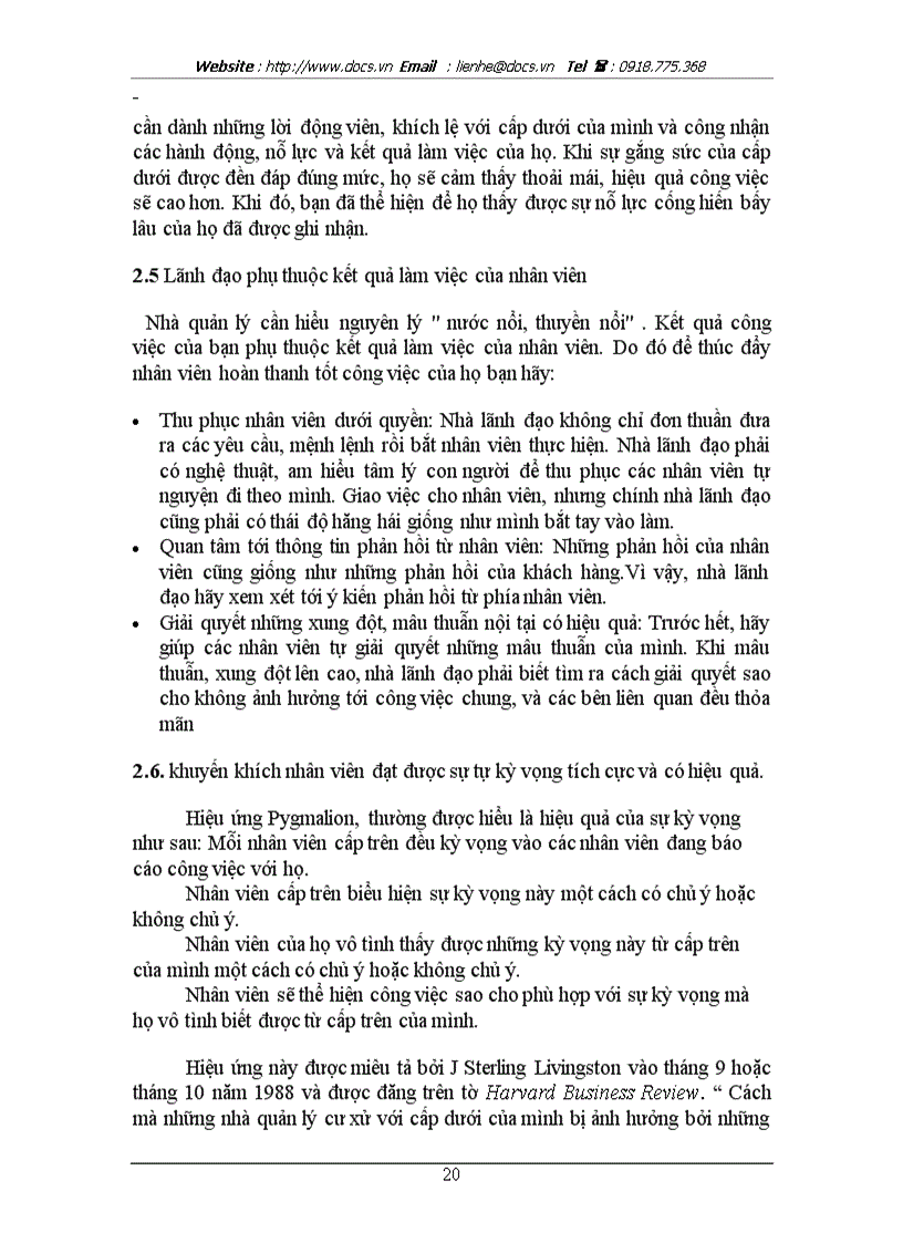 image for page Văn hoá ứng xử trong Doanh nghiệp cấp trên với cấp dưới lt văn hoá gt
