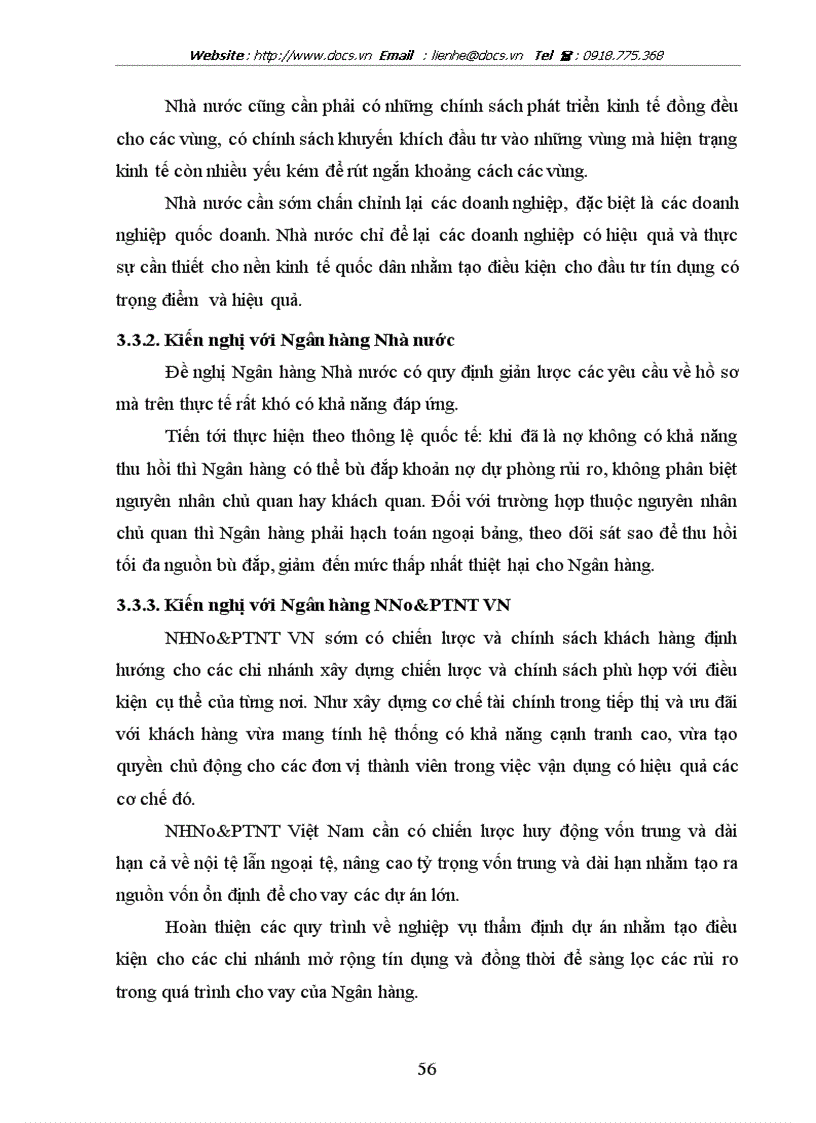 image for page Giải pháp nâng cao chất lượng tín dụng trung dài hạn tại Sở Giao dịch ngânhàng NHNo PTNT AgriBank Việt Nam