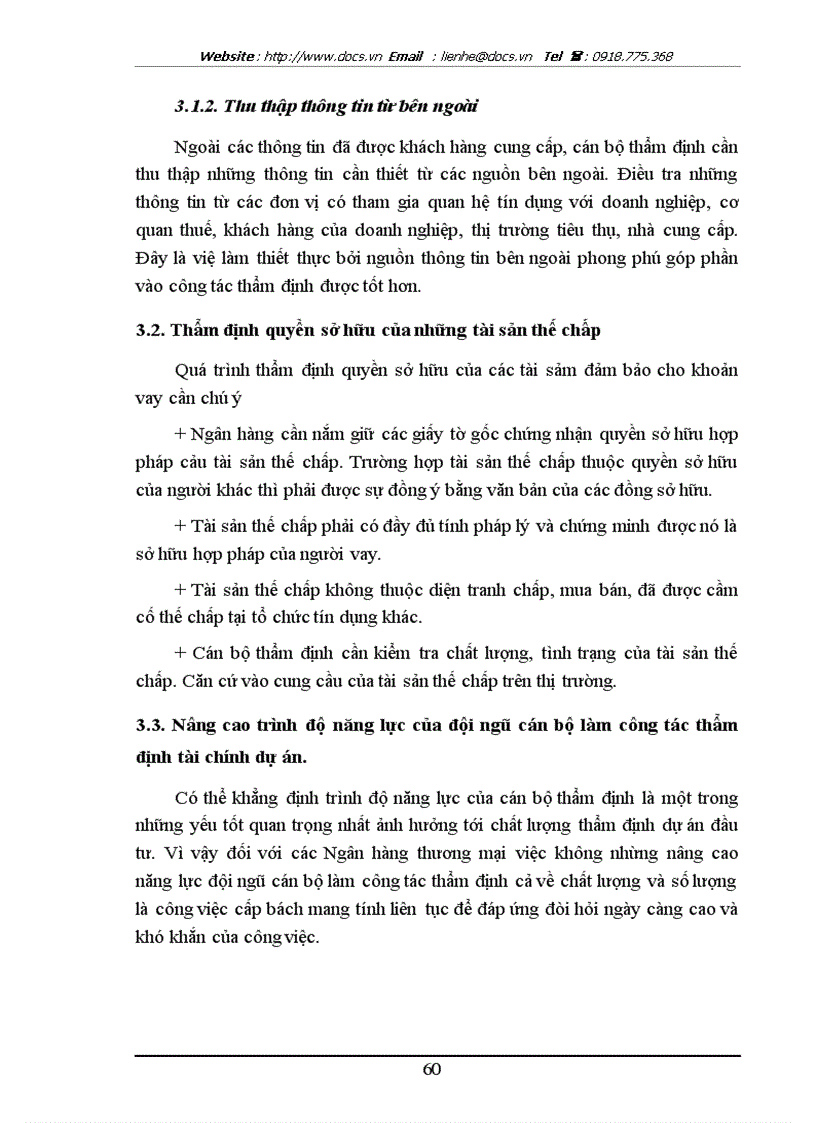 image for page Nâng cao chất lượng thẩm định tài chính dự án cho vay tại Chi nhánh ngânhàng NHNo PTNT AgriBank Tam Trinh