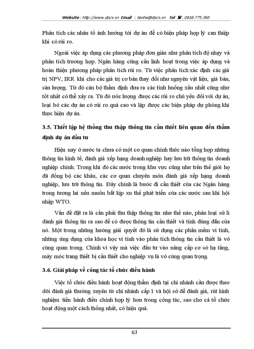 image for page Nâng cao chất lượng thẩm định tài chính dự án cho vay tại Chi nhánh ngânhàng NHNo PTNT AgriBank Tam Trinh