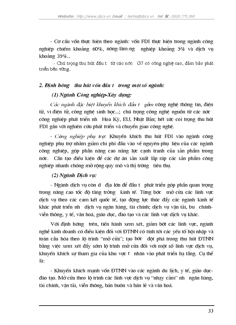 image for page FDI vào Việt Nam 20 năm đổi mới