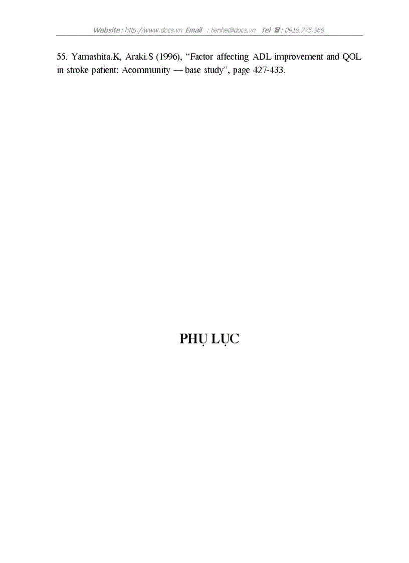 image for page Bước đầu nghiên cứu phục hồi chức năng sinh hoạt hàng ngày cho bệnh nhân liệt nửa người do tai biến mạch máu não