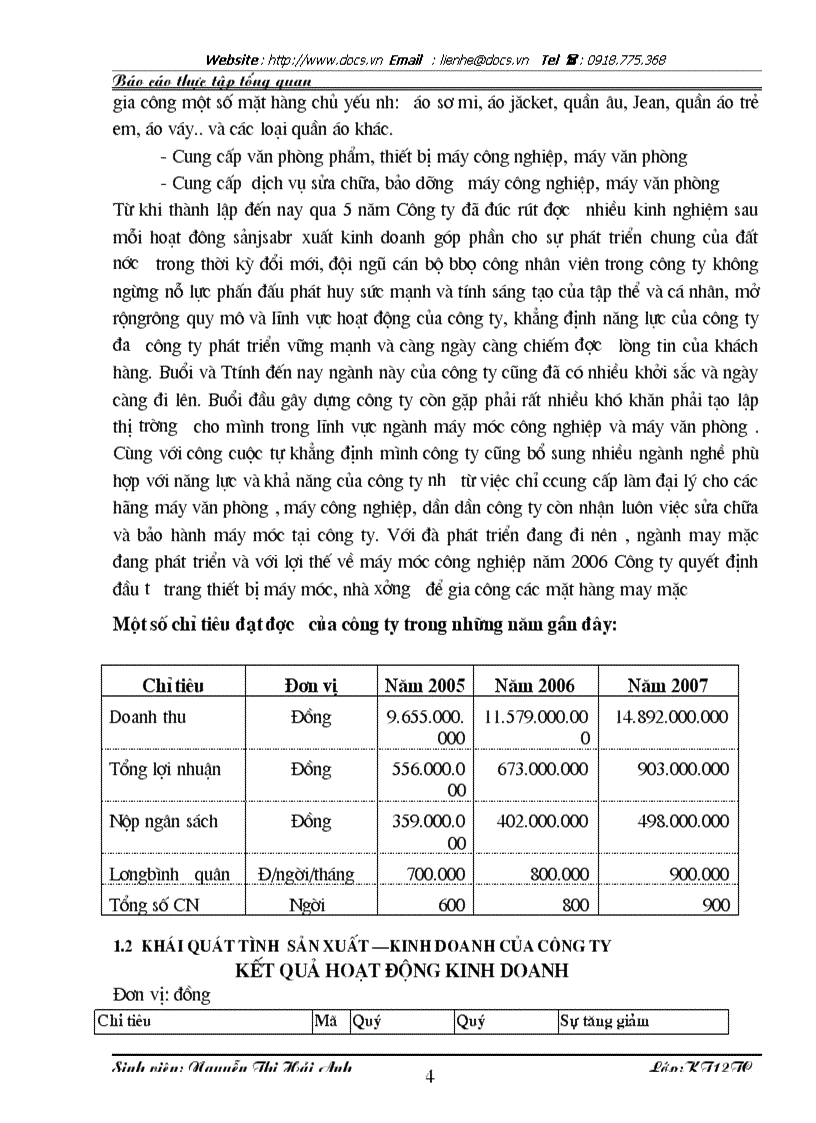 image for page Báo cáo Tại Công ty CP công nghiệp Á Châu lt KT gt