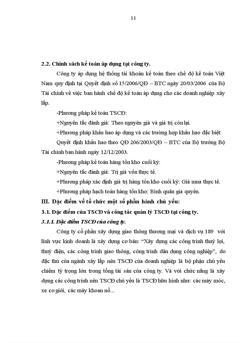 image for page Công tác tổ chức kế toán tại Công ty cổ phần xây dựng giao thông thương mại và dịch vụ 189 Tổng Công ty xây dựng Sông Hồng