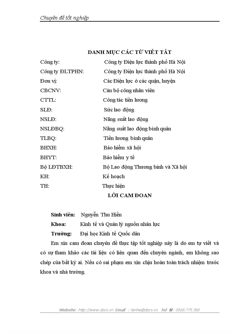 image for page Hoàn thiện công tác tiền lương tại Công ty Điện lực Thành phố Hà Nội