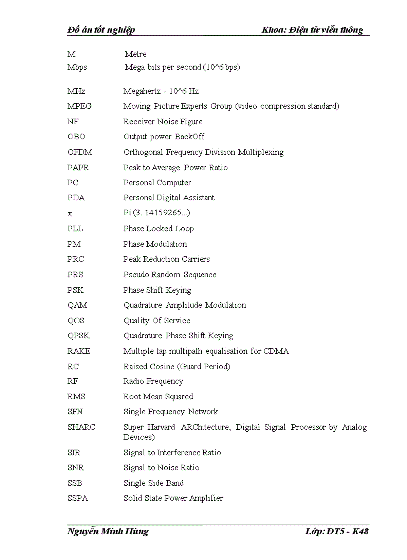image for page Ứng dụng của điều chế ofdm trong kỹ thuật viễn thông