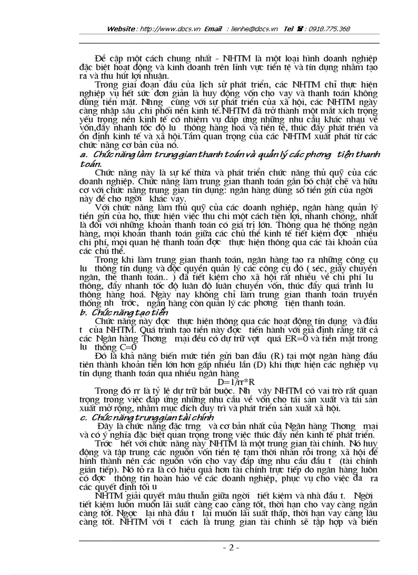 image for page Hoạt động của NHTM trong quá trình hình thành và phát triển TTCK ở Việt Nam