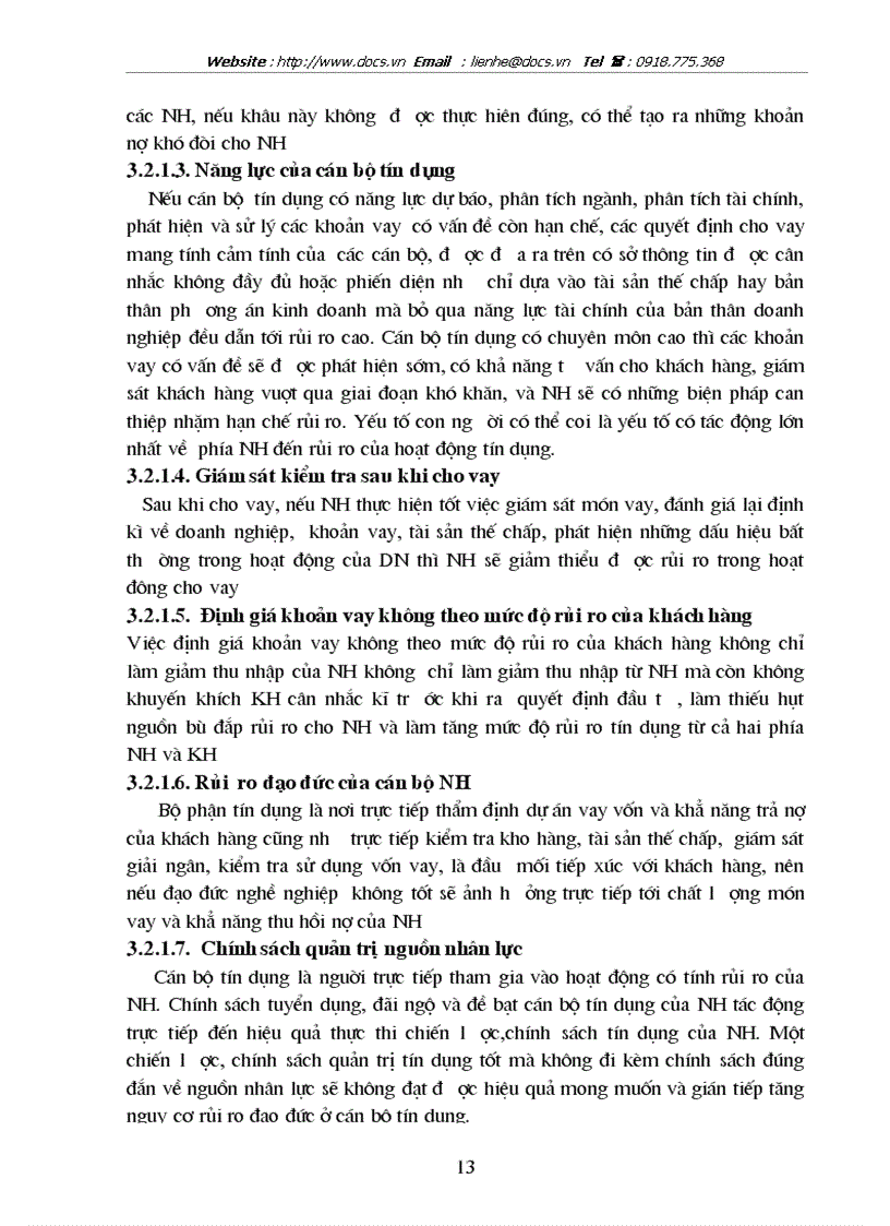 image for page Hạn chế rủi ro trong hoạt động cho vay của các NHTM