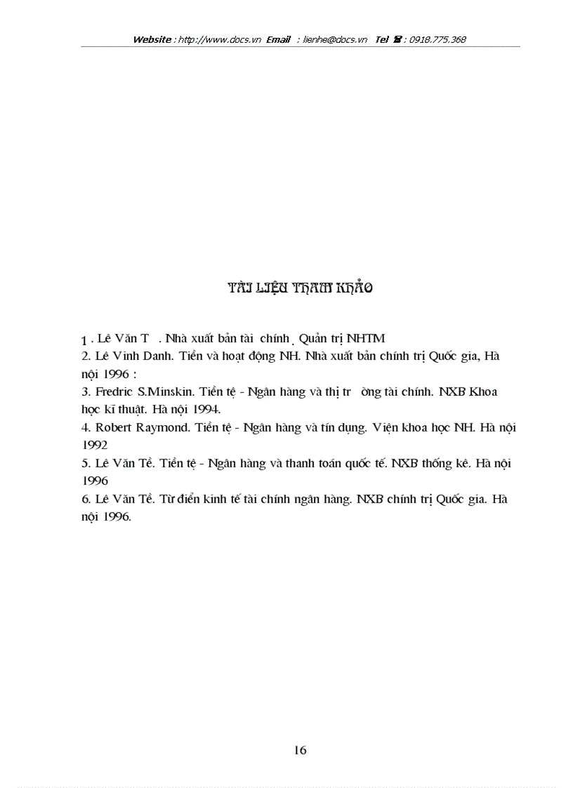 image for page Hạn chế rủi ro trong hoạt động cho vay của các NHTM