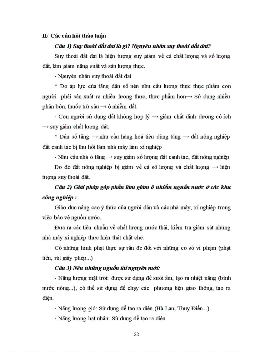 image for page Mối quan hệ giữa dân số tài nguyên môi trường