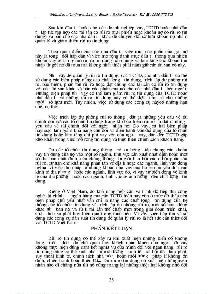 image for page Một số vấn đề của rủi ro tin dụng trong hoạt động kinh doanh của các ngân hàng