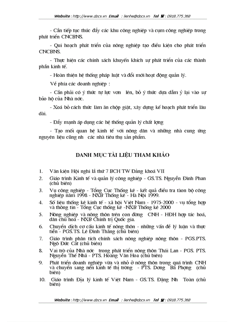 image for page Một số giải pháp thúc đẩy phát triển CNCBNS trong sự nghiệp CNH HĐH ở nước ta hiện nay