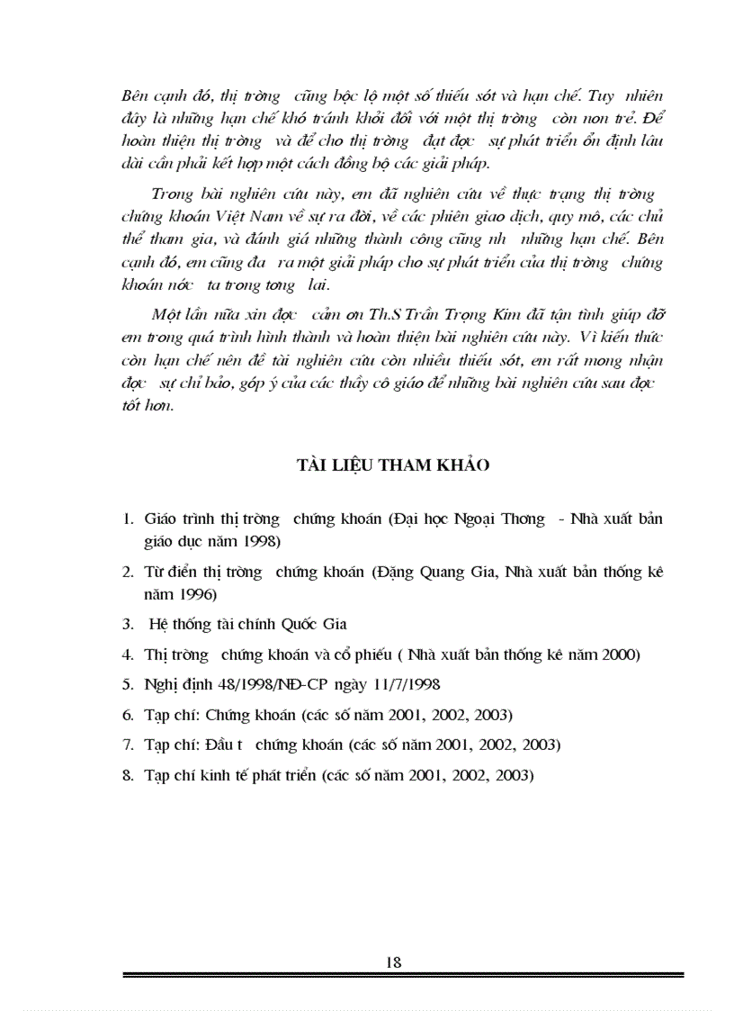 image for page Thực trạng và giải pháp cho sự phát triển của thị trường chứng khoán Việt Nam